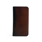 Roy Flip Case for iPhone // Brown (7)