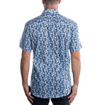 Hazard Short Sleeve Shirt // Blue (XL)