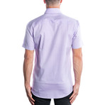 Lagos Short Sleeve Shirt // Purple (M)