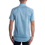 Lagos Short Sleeve Shirt // Turquoise (XS)