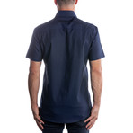 Lagos Short Sleeve Shirt // Navy (2XL)