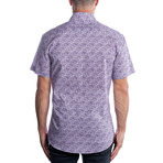 Roma Short Sleeve Shirt // Purple (XS)