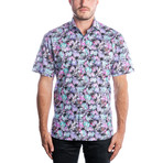River Short Sleeve Shirt // Purple (XL)