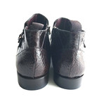 Mezlan // Alligator Skin Bene Boots // Brown (US: 10.5)
