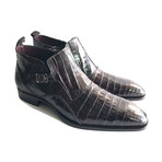 Mezlan // Alligator Skin Bene Boots // Brown (US: 8)