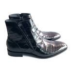 Mezlan // Alligator Skin Belucci Boots // Black (US: 8)