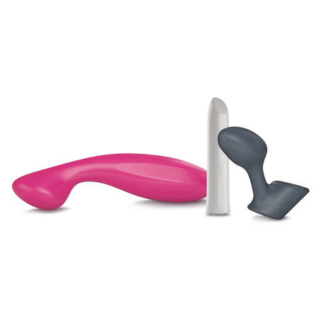 We-Vibe // Pleasure Mate Collection // Pink + Slate + Pearl