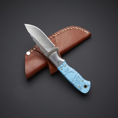Small All Rounder Knife // Turquoise Handle