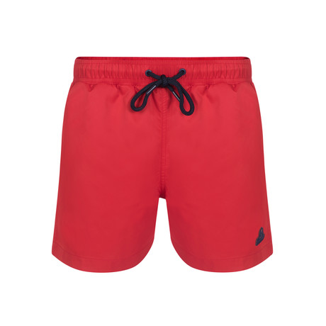 Solid Swimsuit // Red (XS)