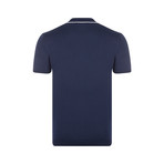 Hector Knitwear Polo Shirt // Navy (M)