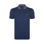Pasiley Collar Polo Shirt // Navy (M)
