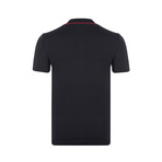 Landin Knitwear Polo Shirt // Black (XL)