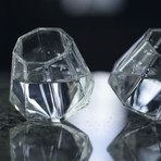 Diamond Shot Glasses // Set of 2