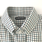 Checkered Dress Shirt // Multicolor (US: 16L)