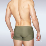 Vecchio Swim Shorts // Olive (XL)