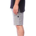 Sherman Marled French Terry Knit Short // Heather Grey (S)