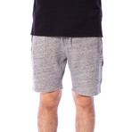 Sherman Marled French Terry Knit Short // Heather Grey (M)
