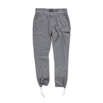 Jagger Cinch Bottom Slub Pants // Grey (XL)