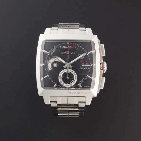 Tag Heuer Monaco LS Chronograph Automatic // CAL2110.BA0781 // Pre-Owned