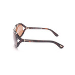 Tom Ford // Women's Vivienne Sunglasses // Dark Tortoise