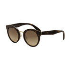 Prada // Unisex Circular Frame Sunglasses // Tortoise