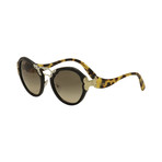 Prada // Unisex Butterfly Frame Sunglasses // Black Tortoise