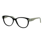 Unisex Oval Glasses // Black
