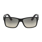 3195S Sunglasses // Black + Gray Gradient