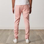 Slim Skinny Track Pants // Pink (S)