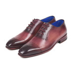 Hand-Painted Classic Brogues // Burgundy (Euro: 43)