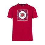 Rodley T-Shirt // Deep Red (L)