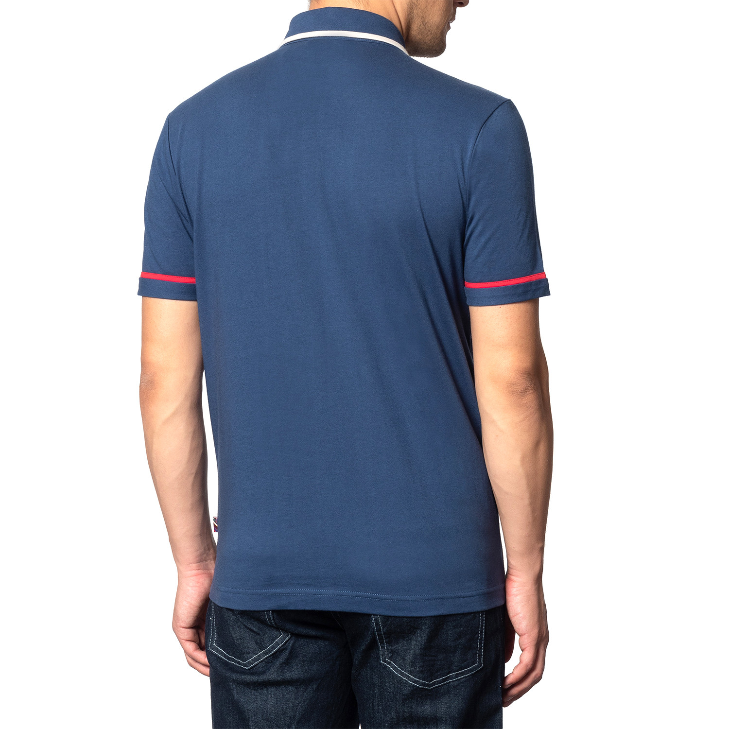 Fabian Polo Shirt // Blue (L) - Merc - Touch of Modern