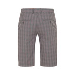 Relf Check Shorts // Grey (M)