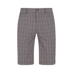 Relf Check Shorts // Grey (XS)