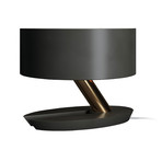 Albion Table Lamp // Graphite + Brass