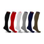 Sports Compression Socks // 6-Pairs (Small / Medium)