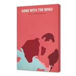 Gone with the Wind 01 // Canvas (16"W x 24"H x 1"D)