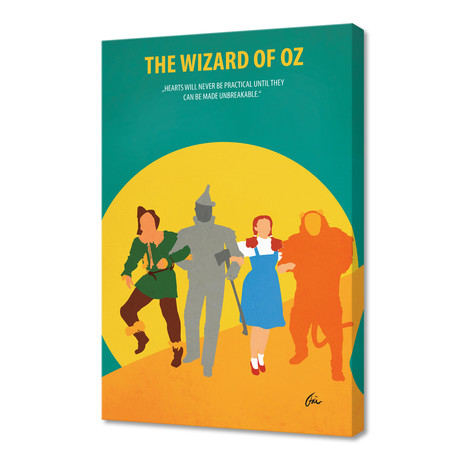 The Wizard of Oz // Canvas (16"W x 24"H x 1"D)