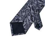 Axel Handmade Tie // Steel + Black