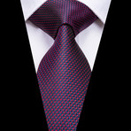 Westwood Handmade Silk Tie // Navy + Red