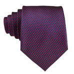Westwood Handmade Silk Tie // Navy + Red