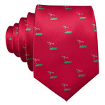 Duvall Handmade Tie // Red