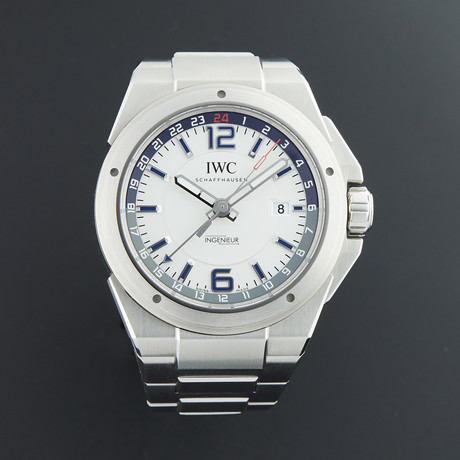 IWC Ingenieur Dual Time Automatic // IW324404 // Pre-Owned