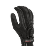 Guardian Gloves // Gloves with Light Mount + P3X Light // Black (XS)