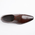 Cap Toe Derby Shoes // Brown (US: 11)
