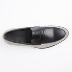 Mark Dress Shoe // Gray + Black (US: 6.5)