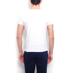 Basic T-Shirt + Pocket // White (M)