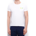 Basic T-Shirt + Pocket // White (XL)