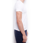 Basic T-Shirt + Pocket // White (XL)