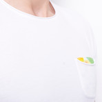 Basic T-Shirt + Pocket // White (M)